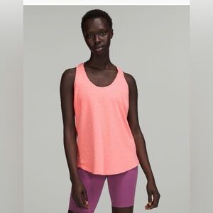 Lululemon Love Tank Top - Heathered Raspberry Cream - 12